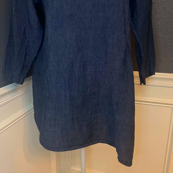 Flax Linen Soft Tunic - Picture 4 of 9